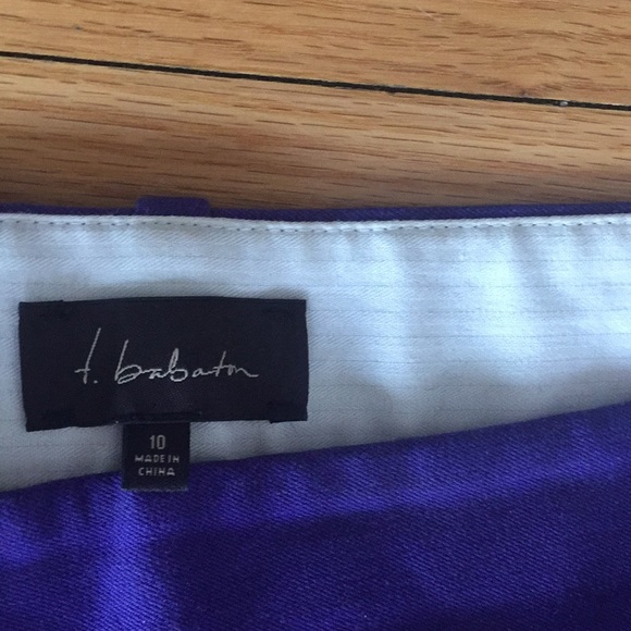 Aritzia royal purple pants - Picture 2 of 4